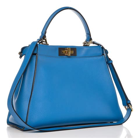 fendi peekaboo royal blue|fendi peekaboo.